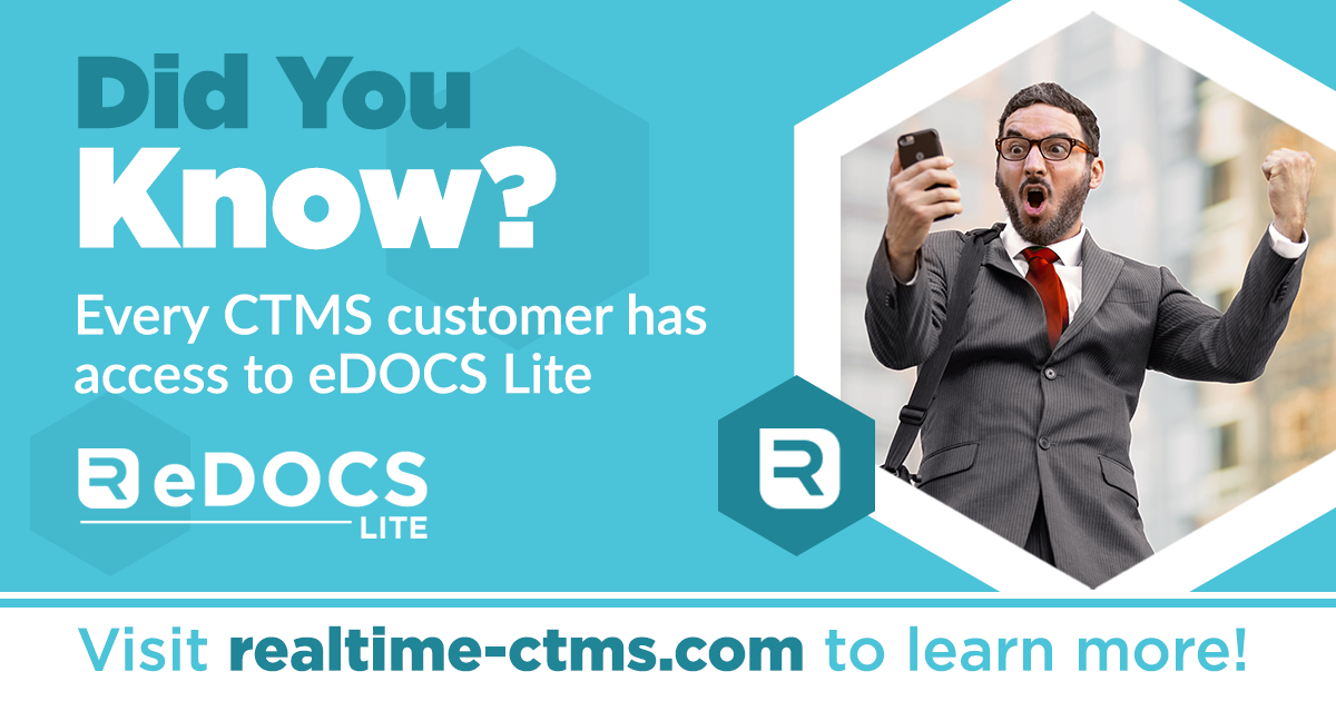 Every customer has access to eDOCS Lite