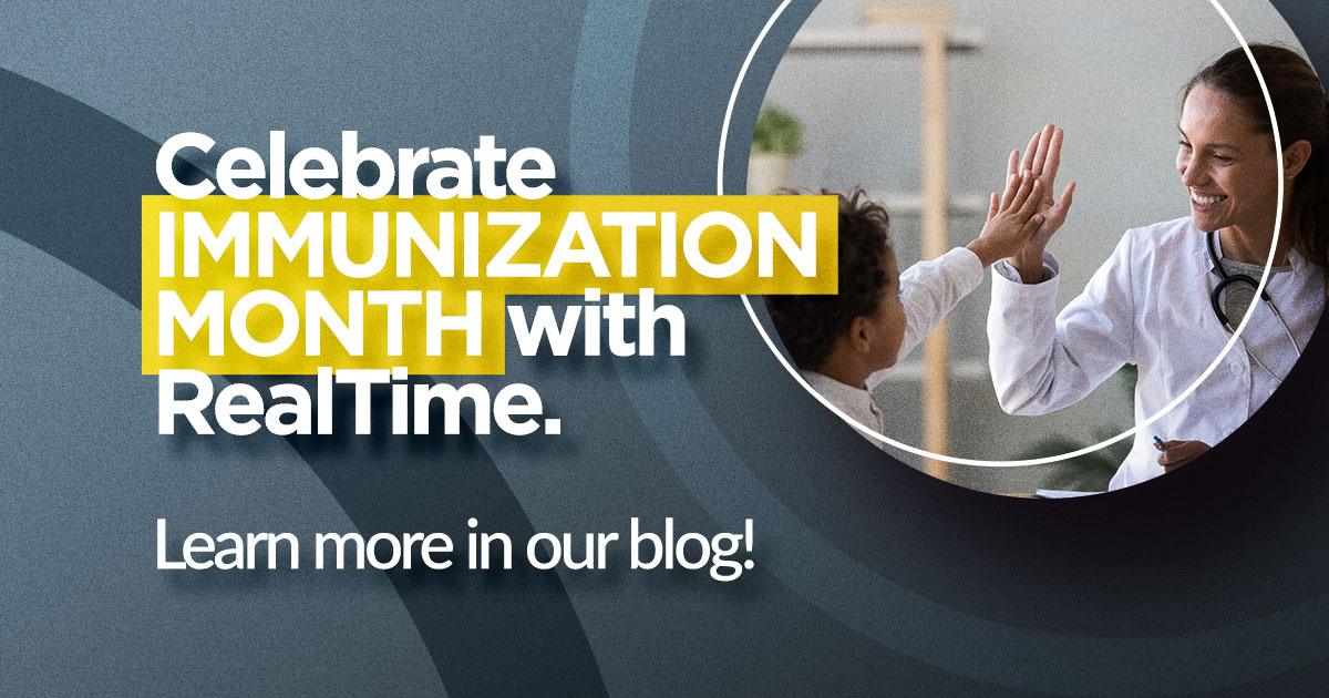 Celebrating immunization month at RealTime